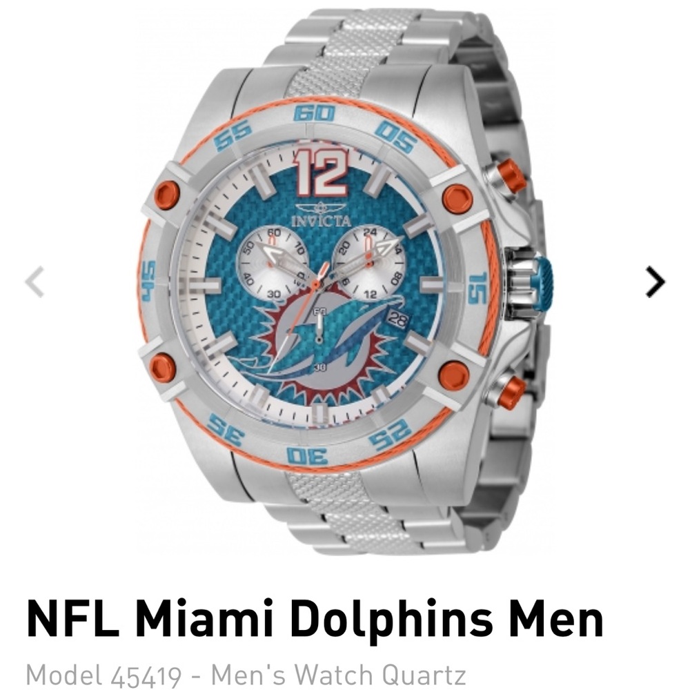 Invicta Miami Dolphin watch